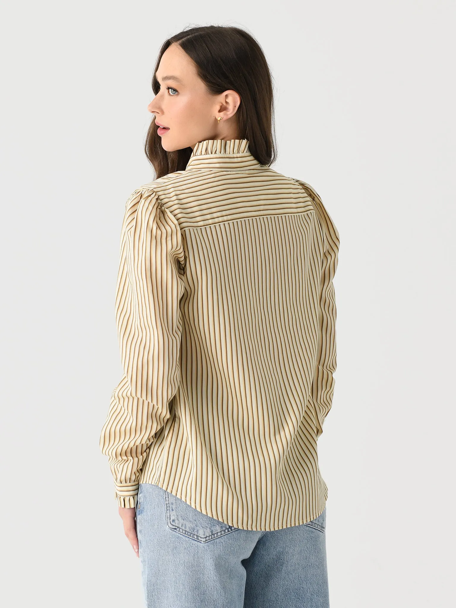 A Shirt Thing Women's Peggy Multi Stripe Shirt
