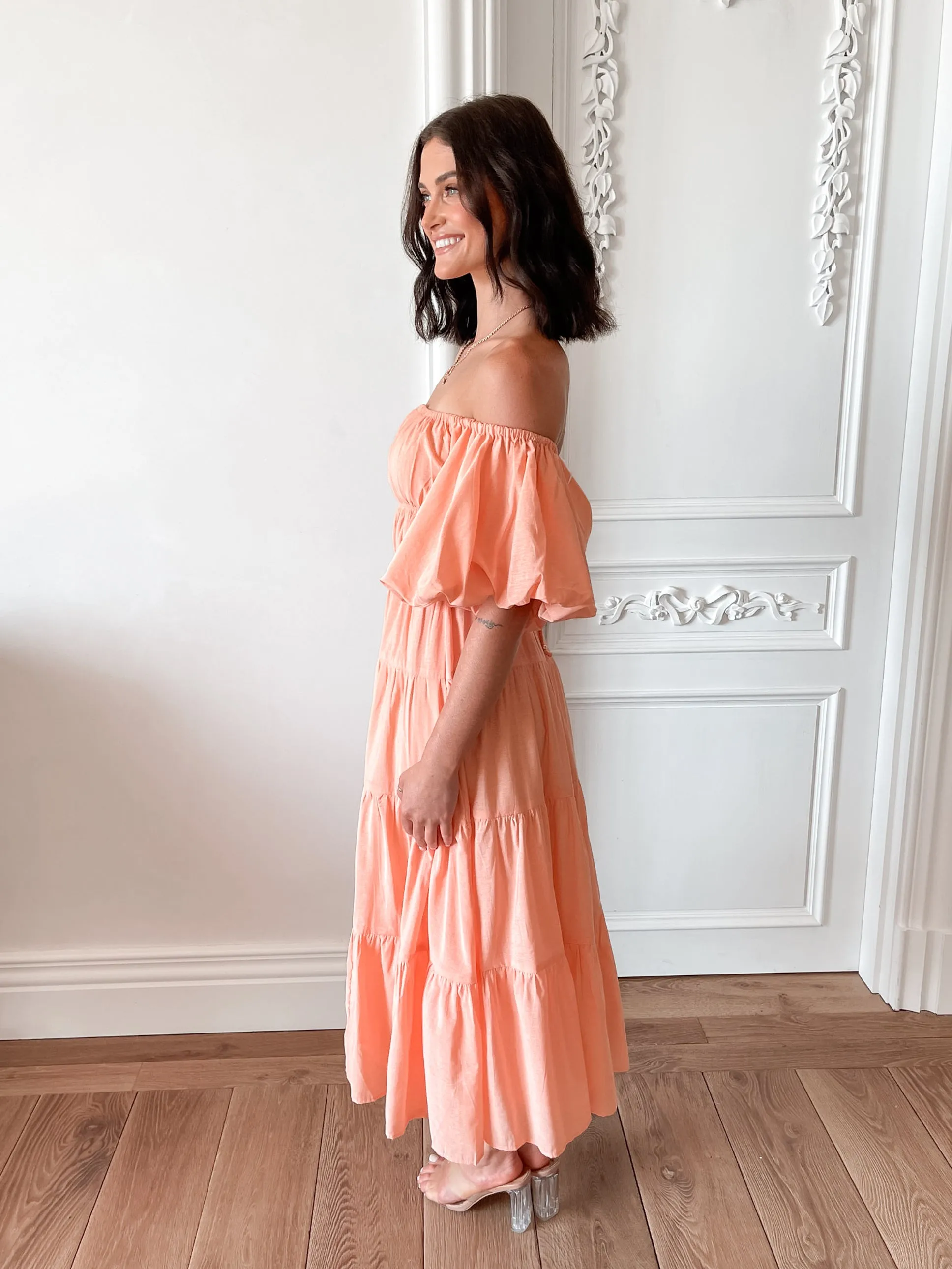 Adrianie Dress - Orange