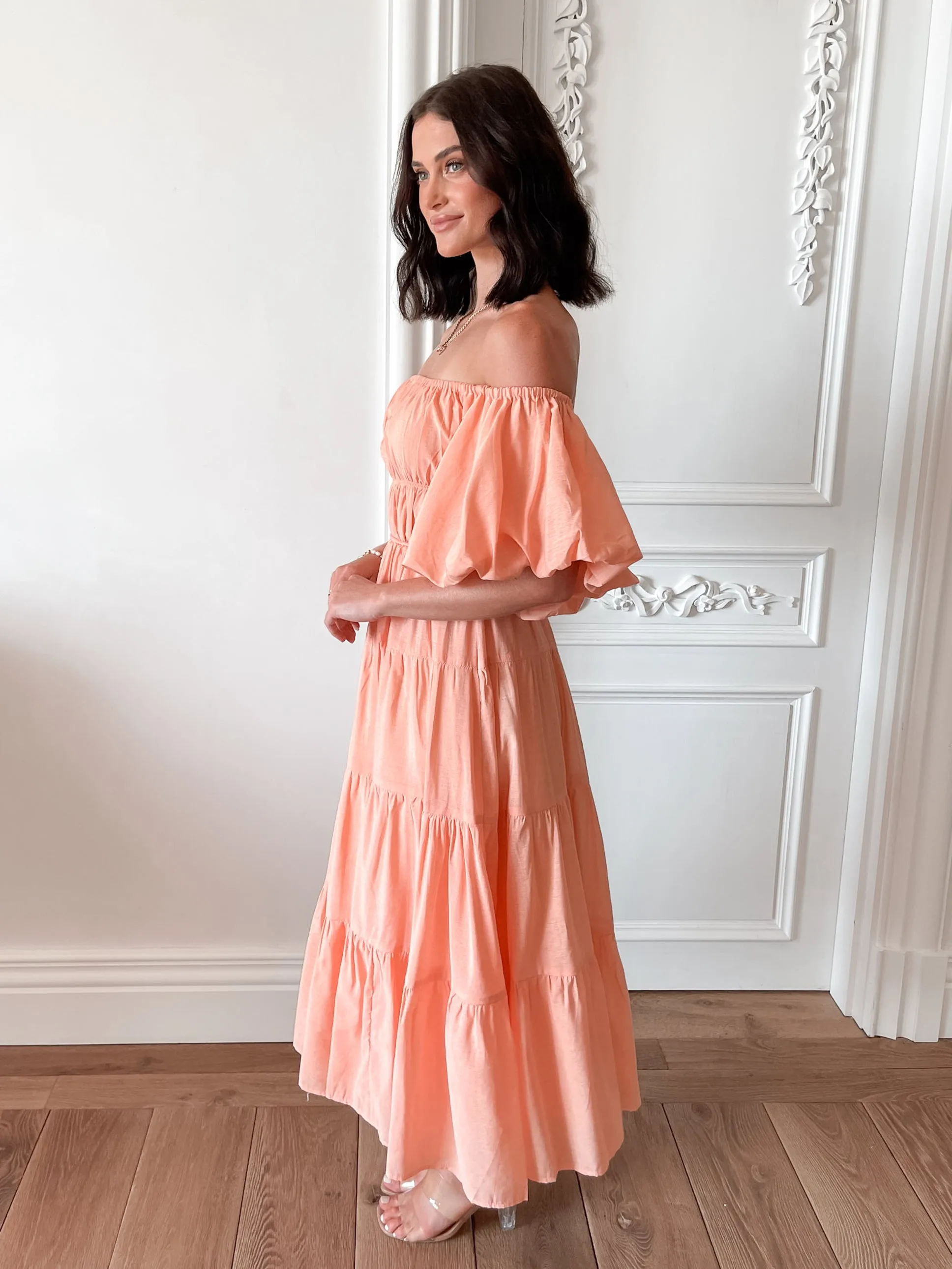 Adrianie Dress - Orange