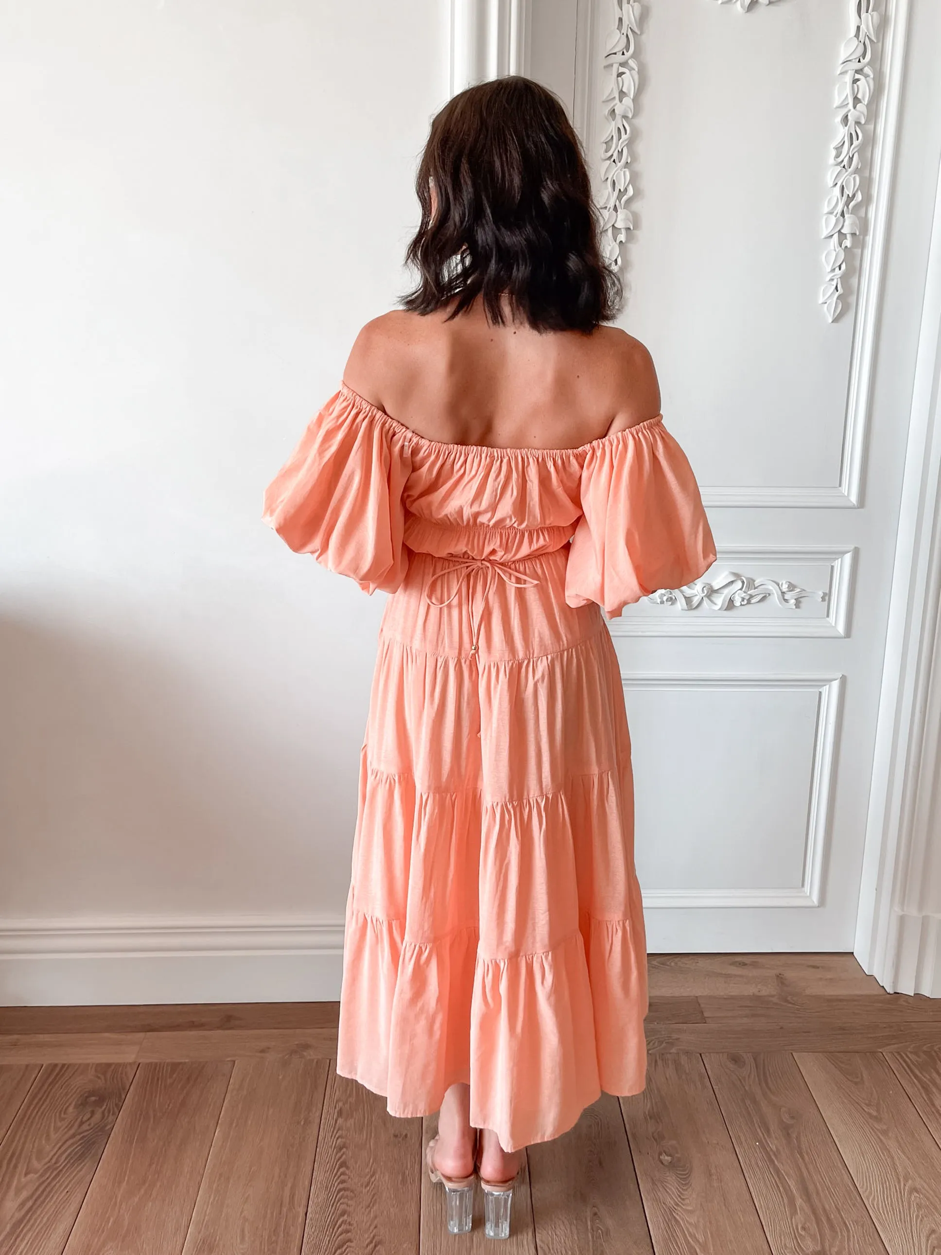 Adrianie Dress - Orange