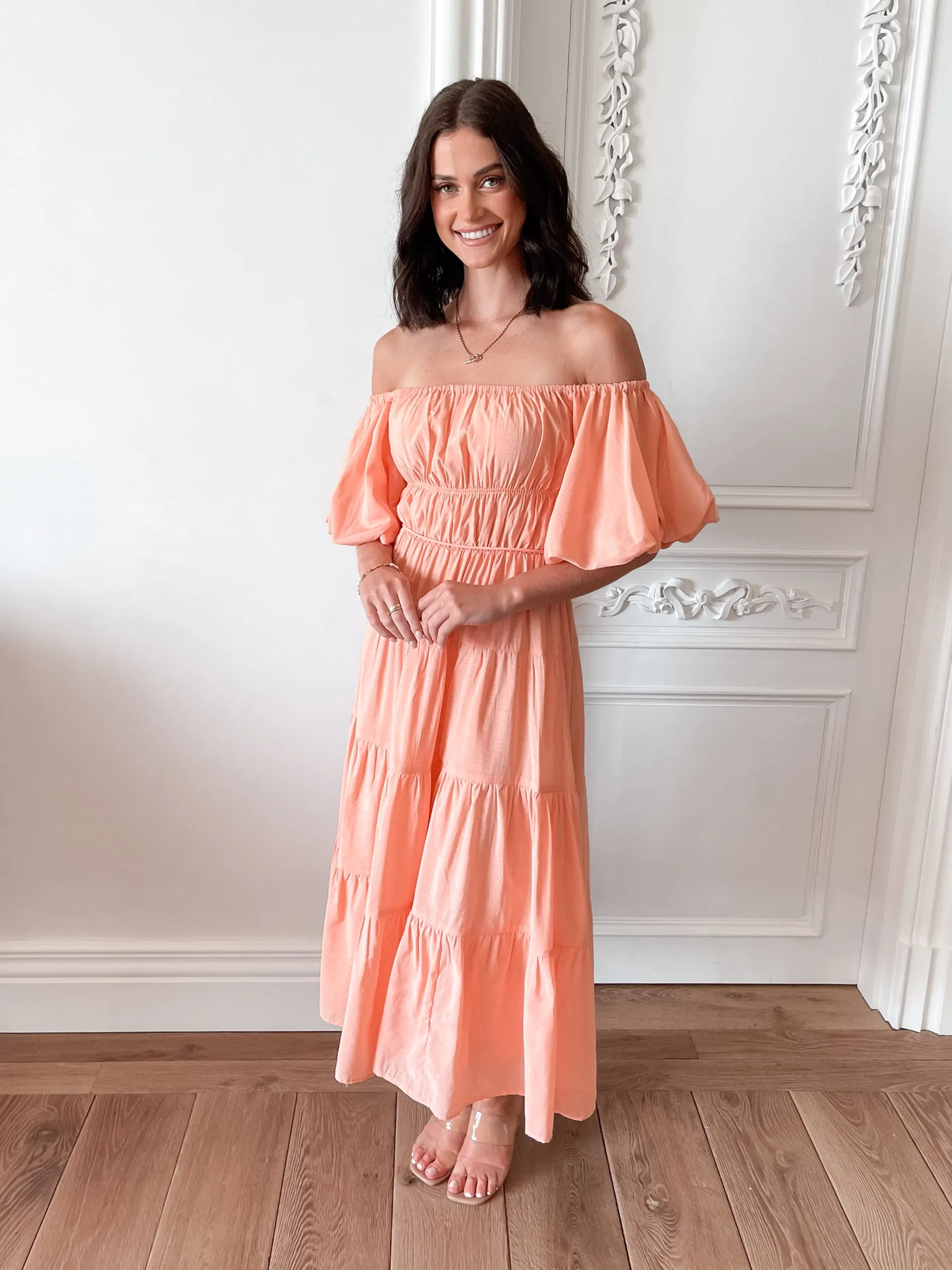 Adrianie Dress - Orange