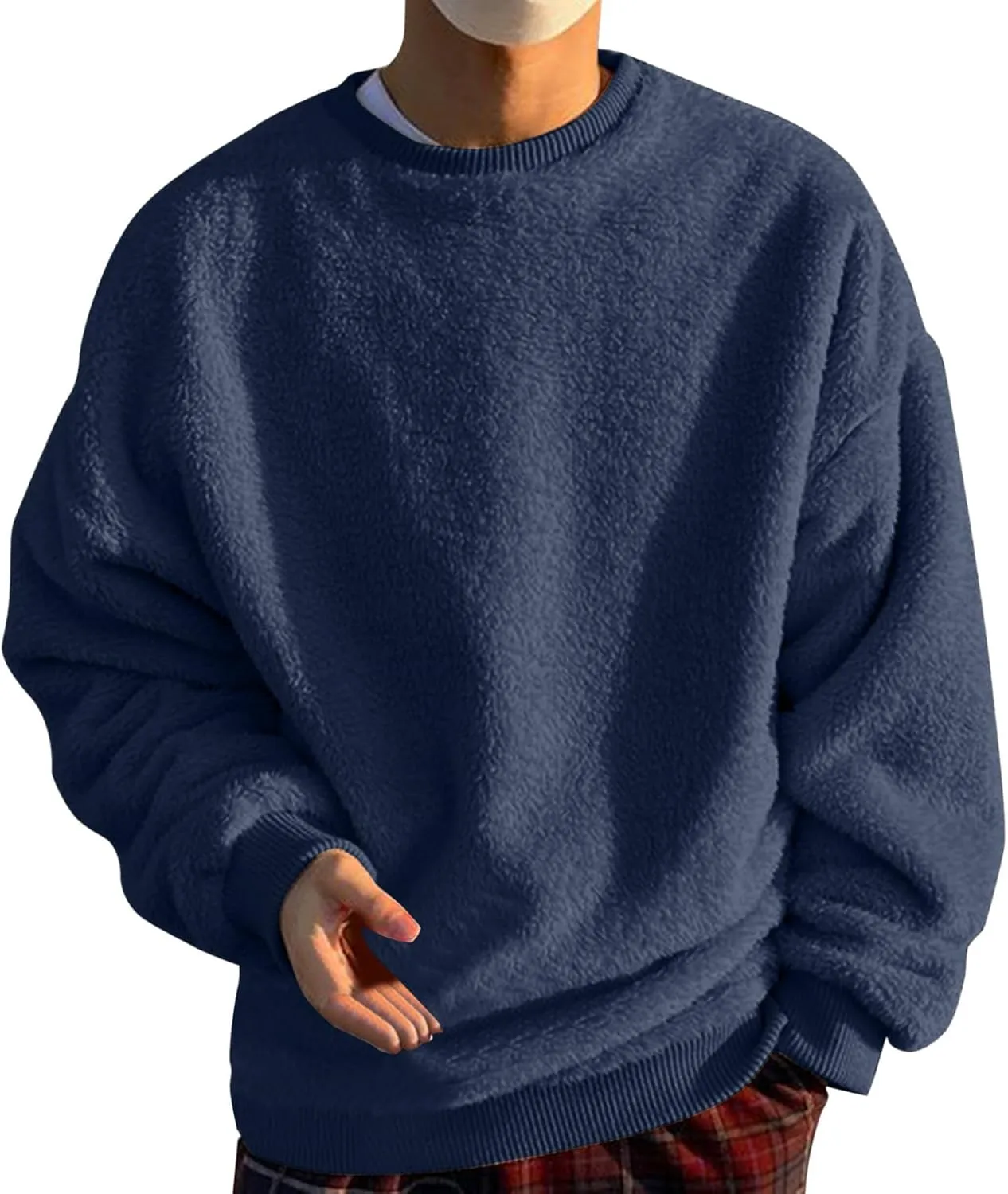 Alalaso Hoodies for Men Quarter Zip Pullover Fashion Hoodies Casual Long Sleeve Hooded Sweatshirt Streetwear