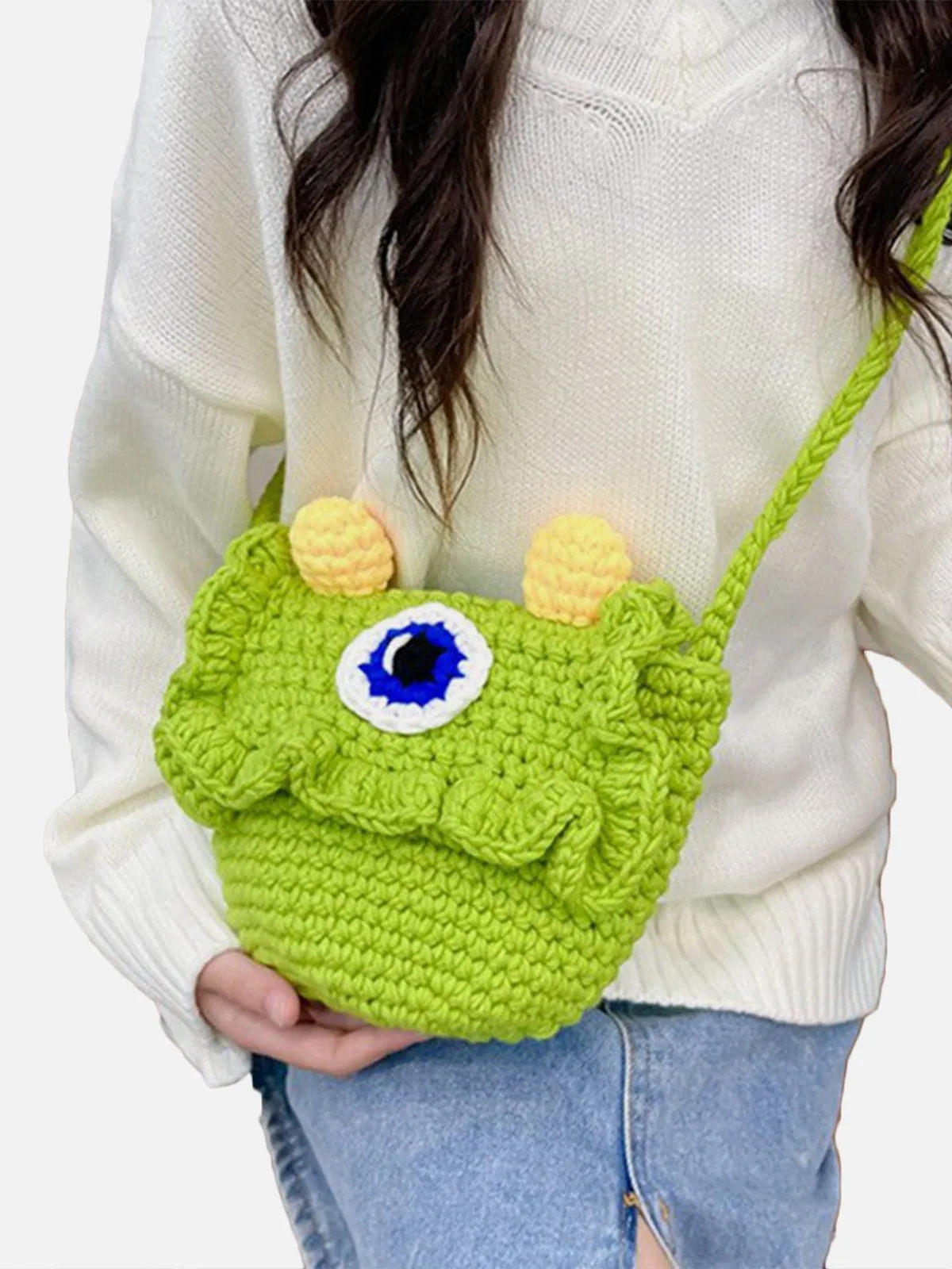 AlanBalen® - Cartoon Three Eyes Bag