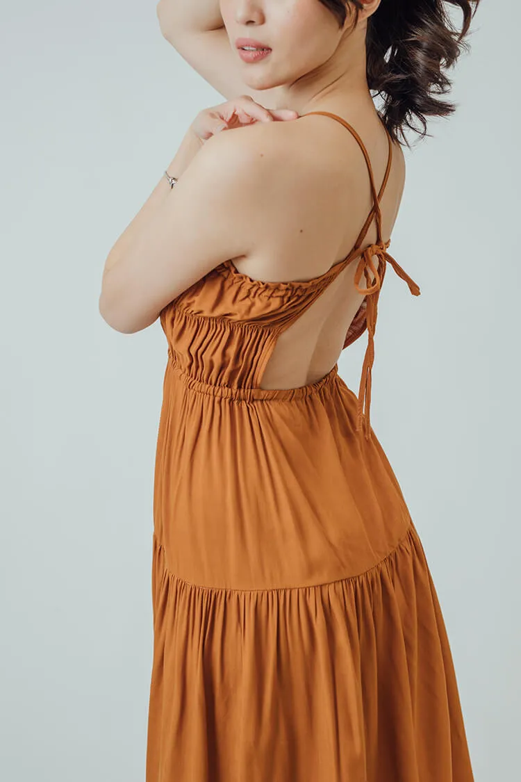 Amani Ruched Summer Dress