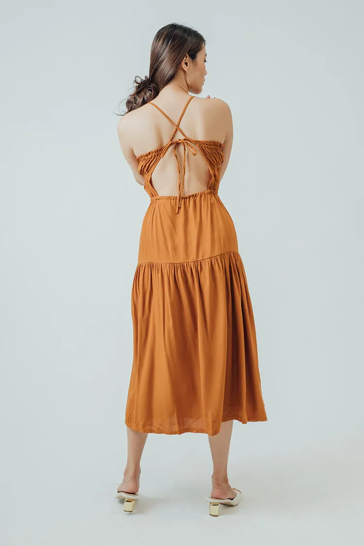 Amani Ruched Summer Dress