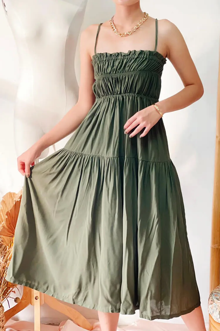 Amani Ruched Summer Dress