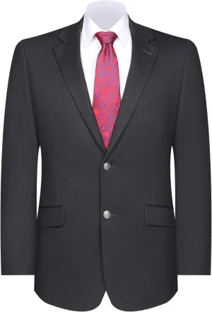 AMY ZHU Men's Sport Coat Knit Classic Fit Blazer Single Breasted 2 Button Notch Lapel Suit Jacket for Daily