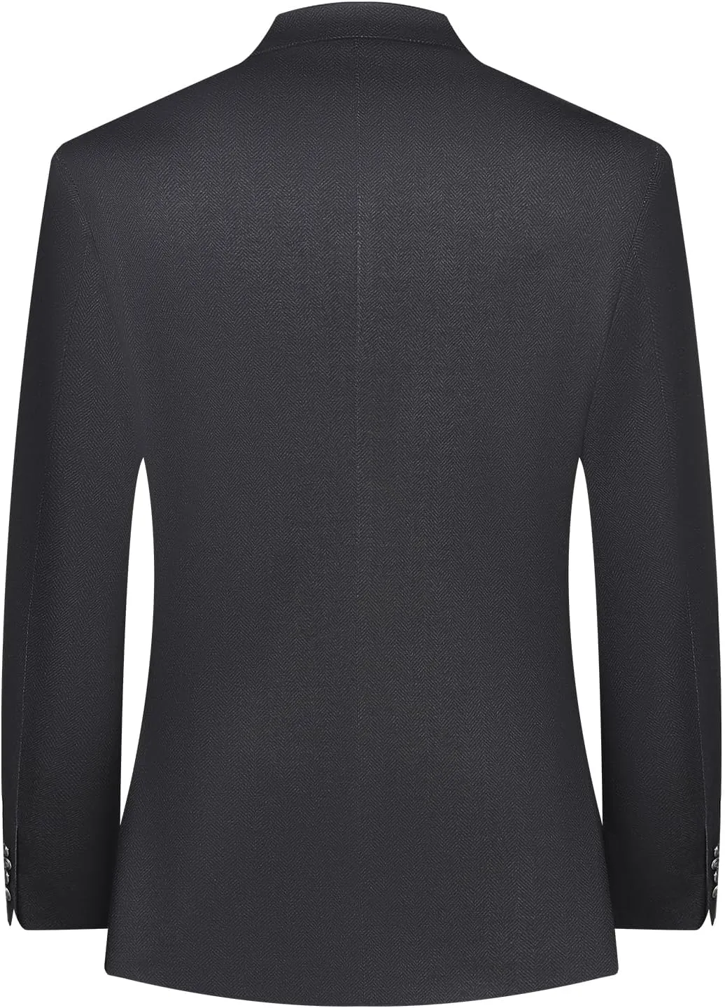 AMY ZHU Men's Sport Coat Knit Classic Fit Blazer Single Breasted 2 Button Notch Lapel Suit Jacket for Daily