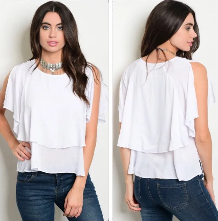 Annabelle Ruffle Top