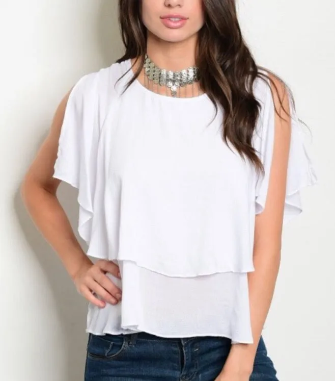 Annabelle Ruffle Top