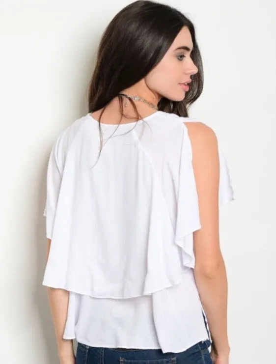 Annabelle Ruffle Top