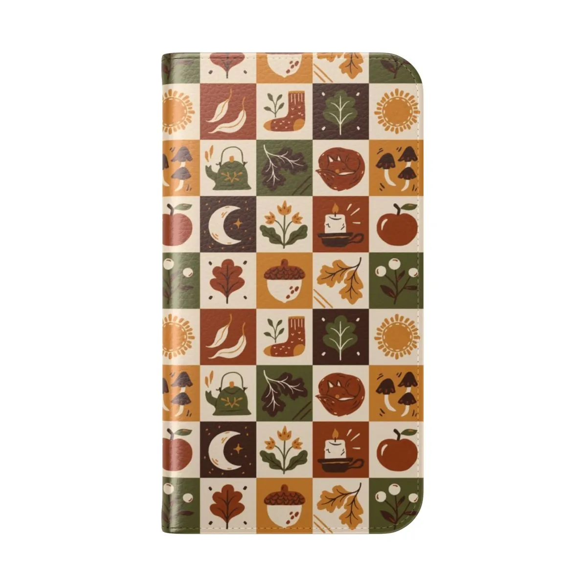 Autumn Equinox Botanical Flip Phone Cover