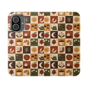 Autumn Equinox Botanical Flip Phone Cover