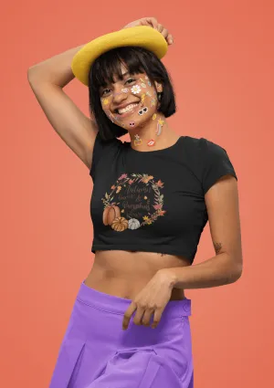 Autumn leaves Cropped T-Shirt