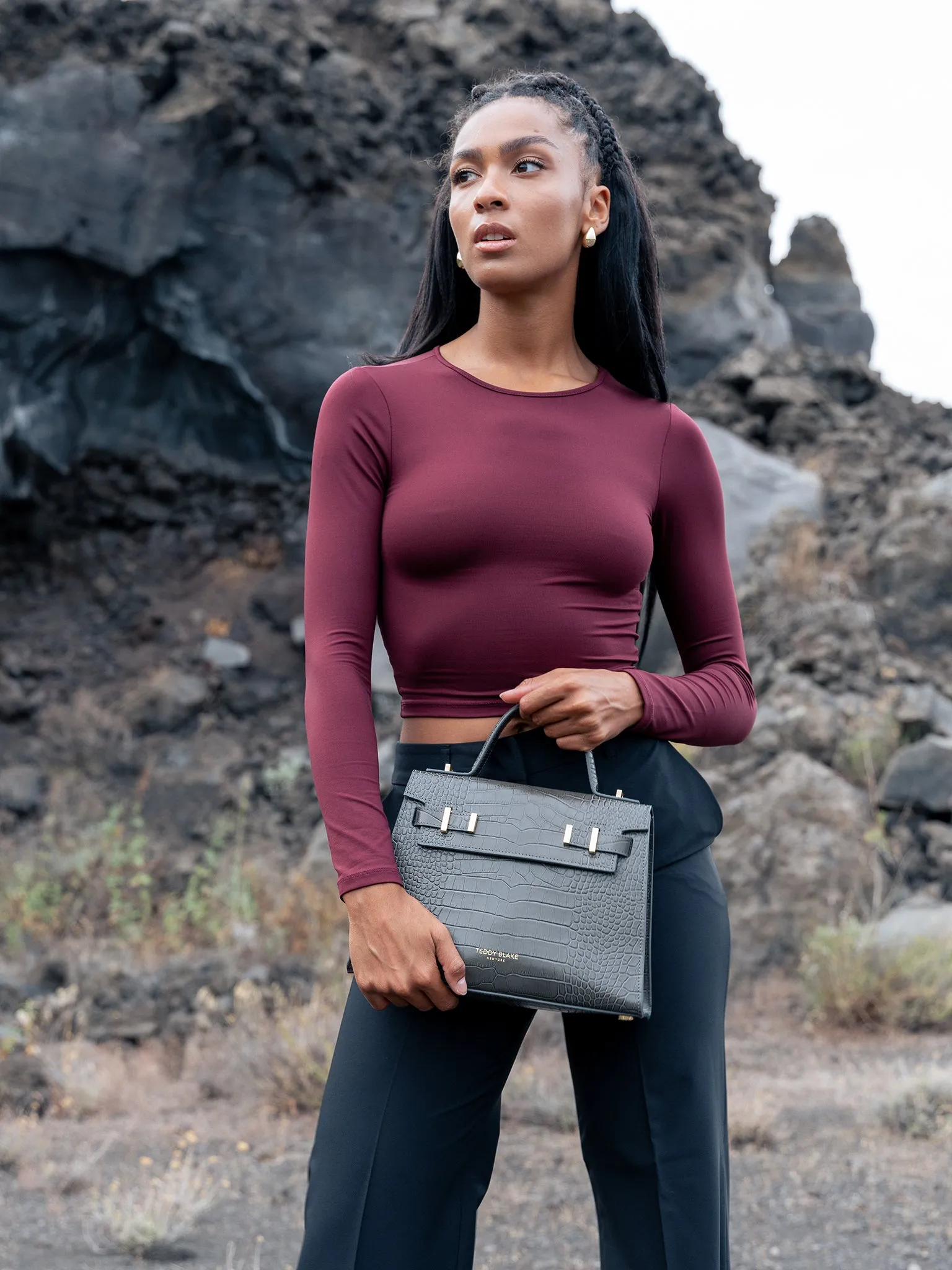 Ava Croco  11" - Grey