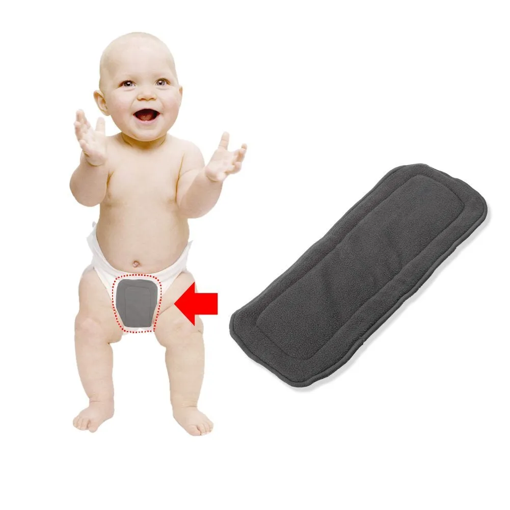 Babymoon 5 Layers Reusable Washable Cloth Diaper Nappy Inserts (Set of 1)