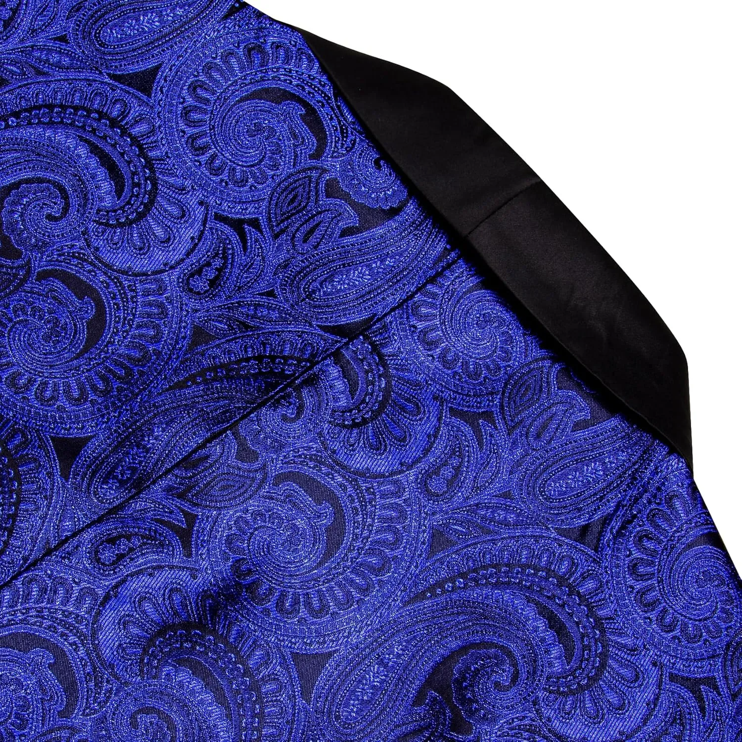 Barry.Wang Blazer for Men Paisley Sport Coat Lightweight Suit Jacket Regular Tuxedo Flower Mardi Gras Carnival Gift