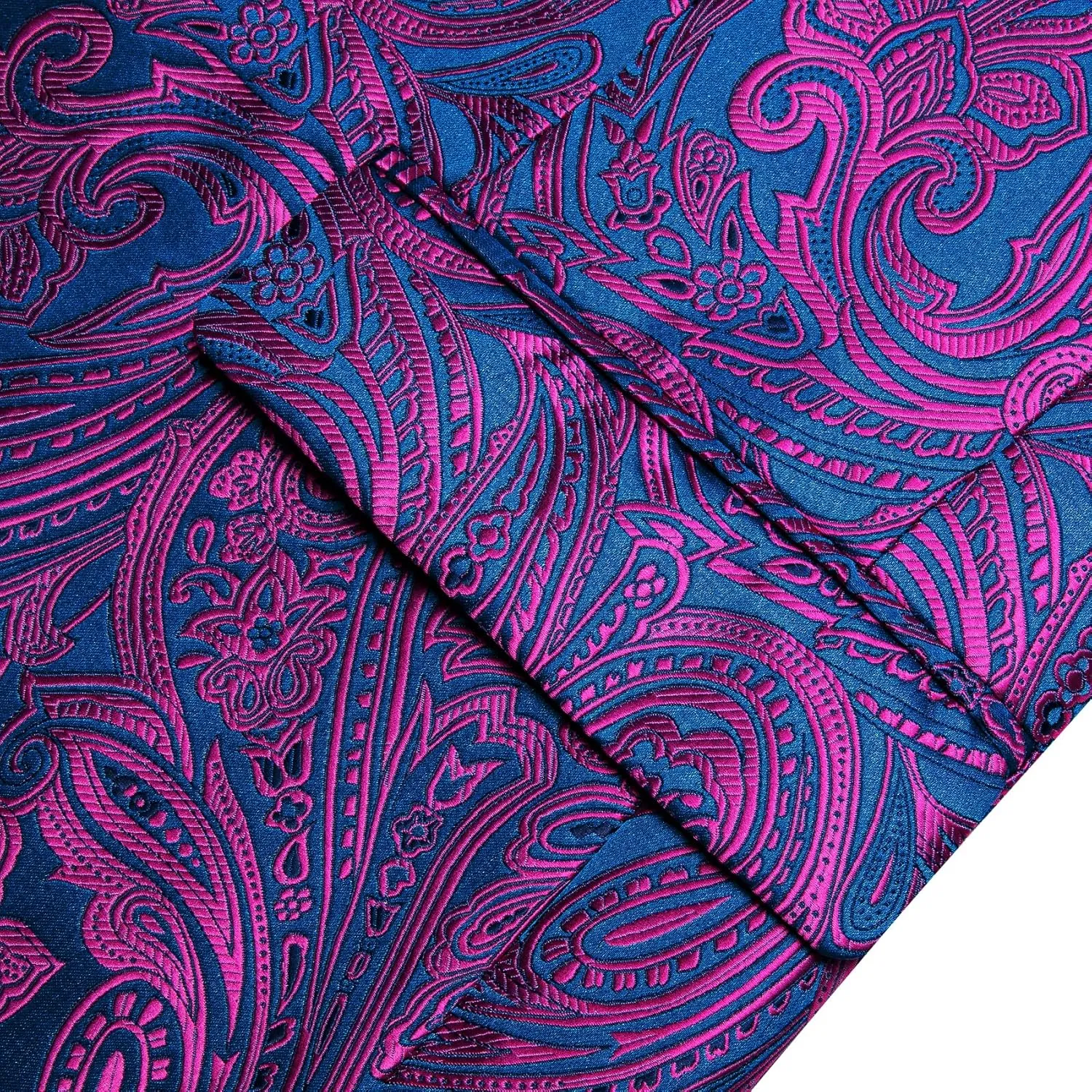 Barry.Wang Blazer for Men Paisley Sport Coat Lightweight Suit Jacket Regular Tuxedo Flower Mardi Gras Carnival Gift