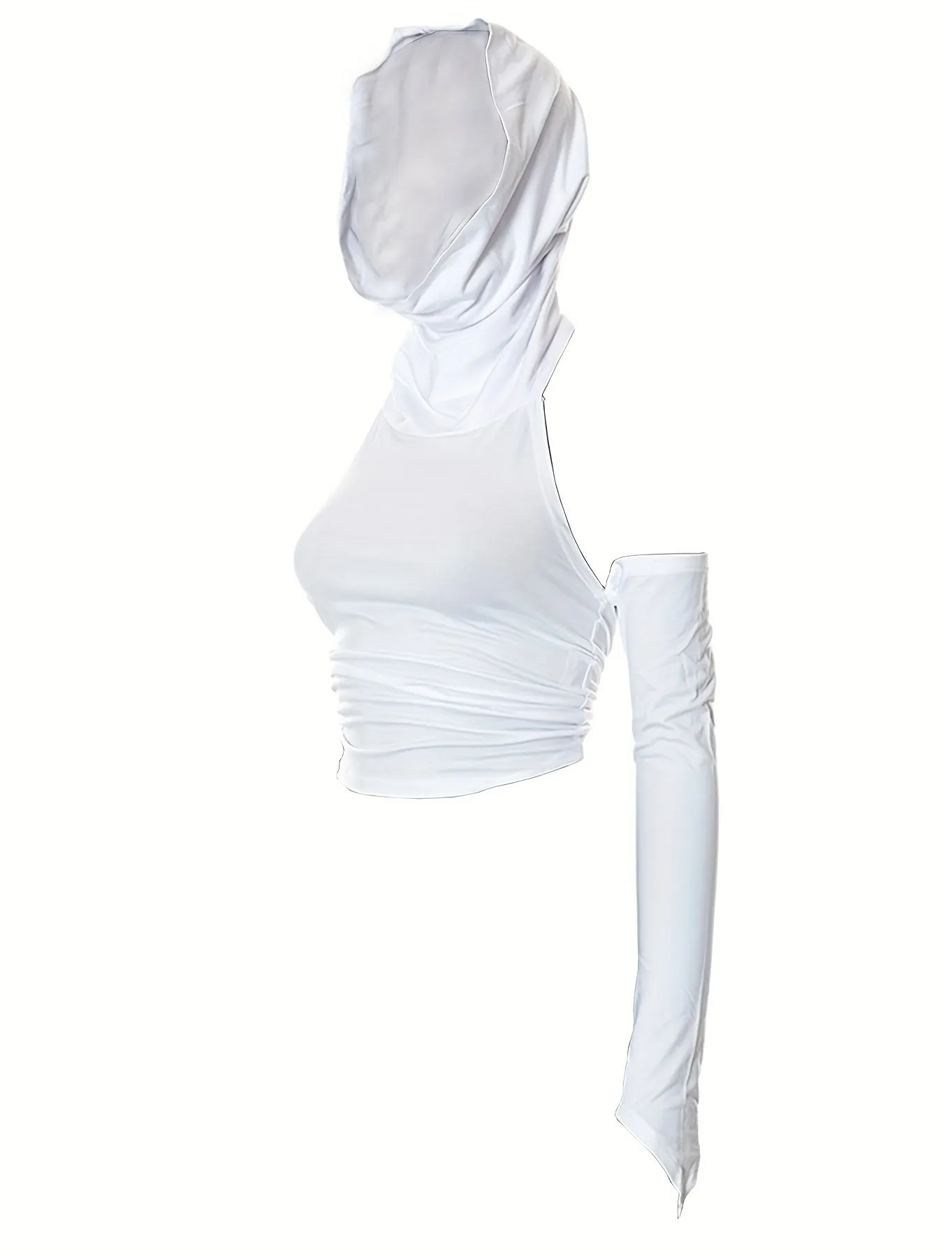 Basic Sleeveless Mock Neck