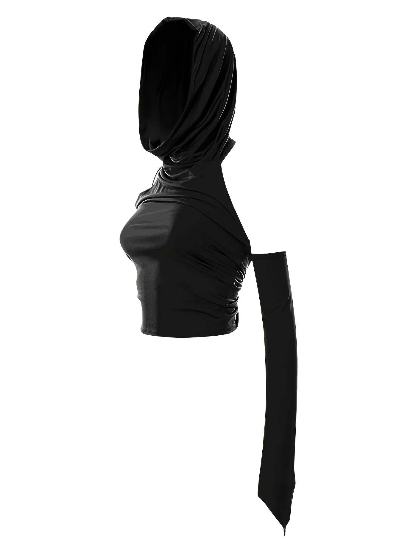 Basic Sleeveless Mock Neck