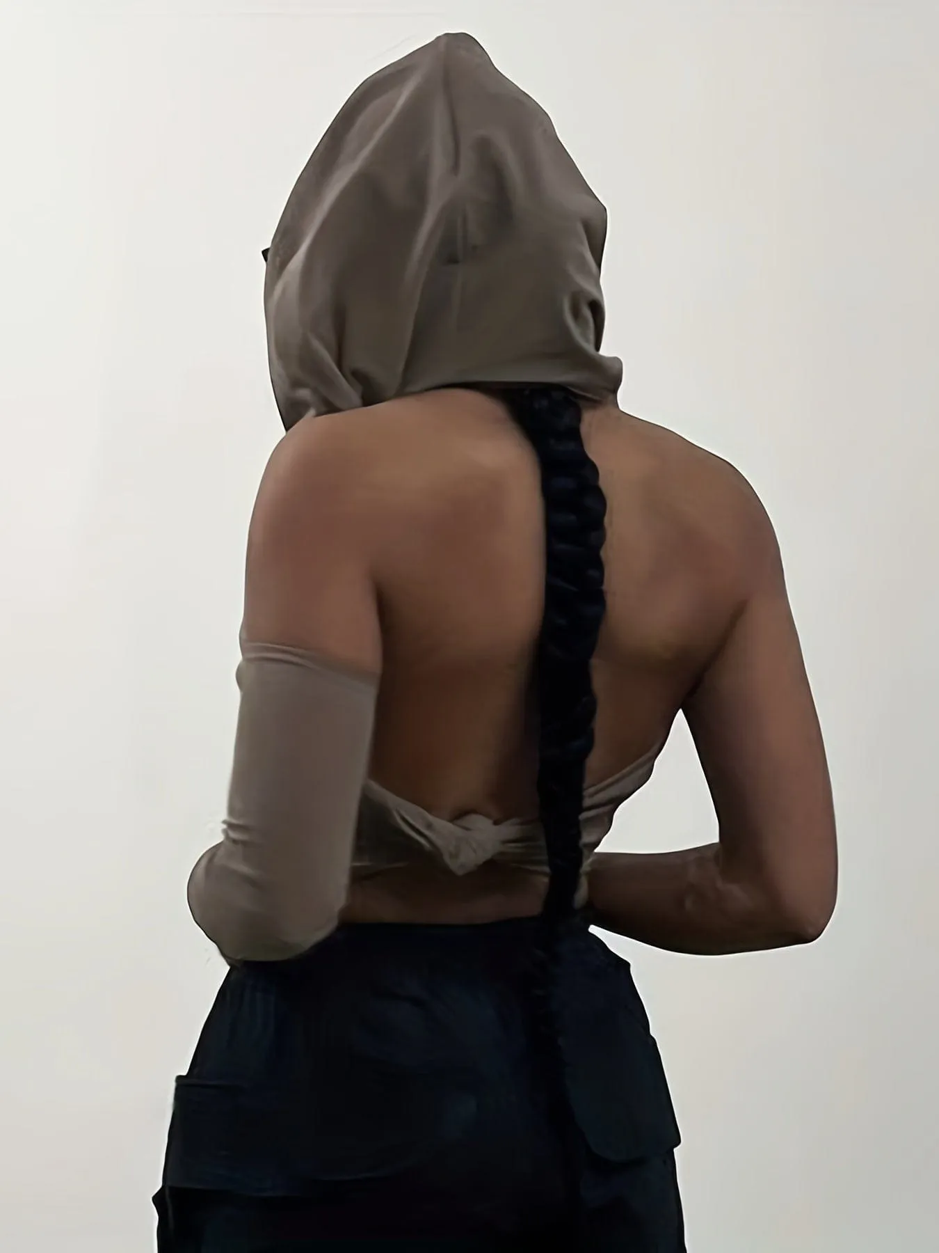 Basic Sleeveless Mock Neck