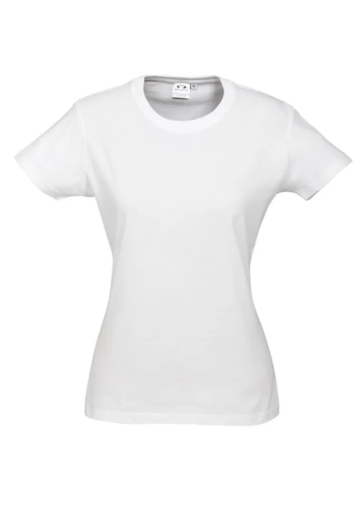 Biz Collection Womens Ice Short Sleeve Tee 3rd  ( 3 Colour ) (T10022)