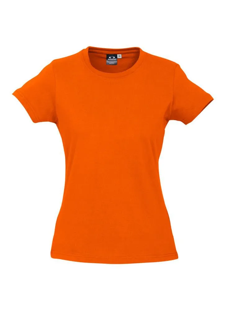 Biz Collection Womens Ice Short Sleeve Tee 3rd  ( 3 Colour ) (T10022)
