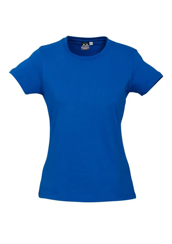 Biz Collection Womens Ice Short Sleeve Tee 3rd  ( 3 Colour ) (T10022)