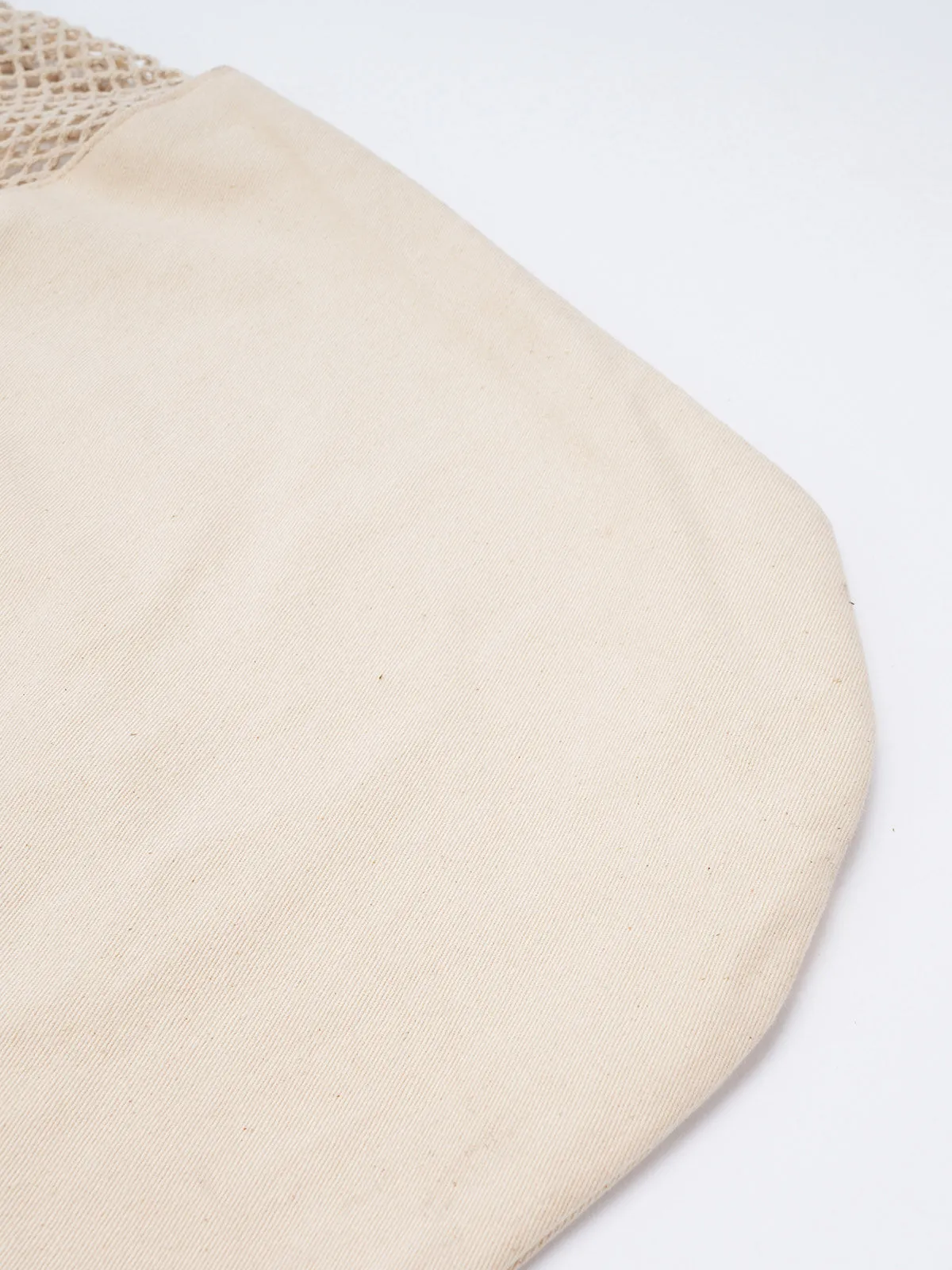 Blended Mesh Grocery Bag Off White