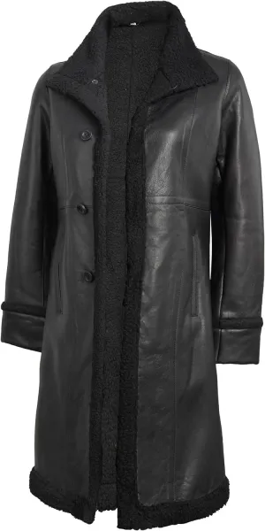 Blingsoul Leather Coats For Women - Real Lambskin Leather Jacket Womens