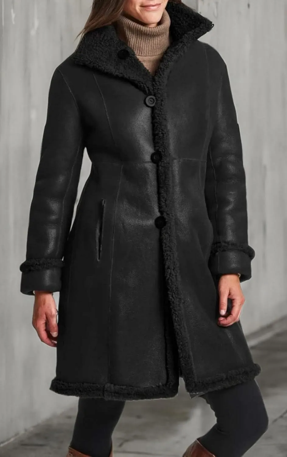 Blingsoul Leather Coats For Women - Real Lambskin Leather Jacket Womens