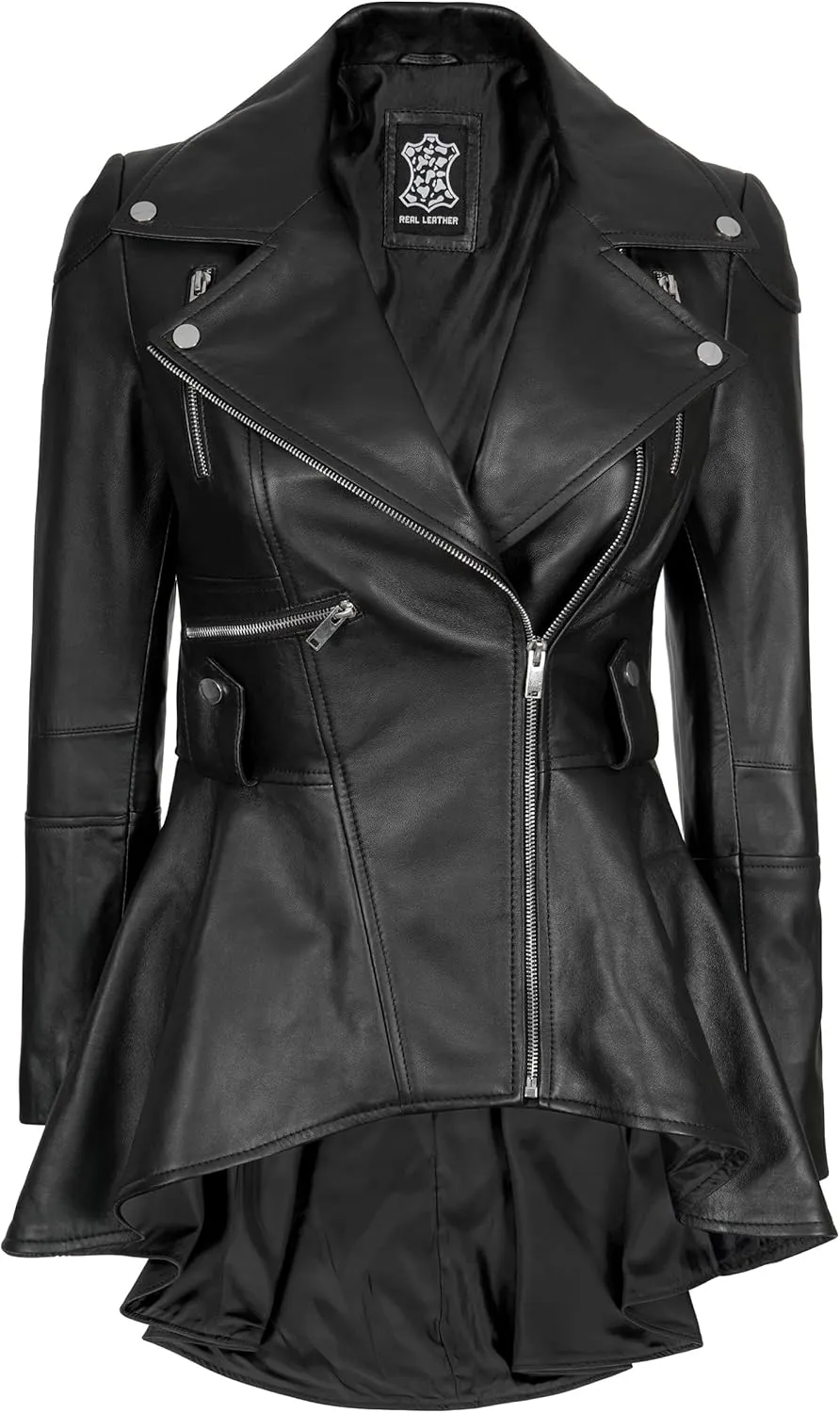 Blingsoul Leather Jackets For Women - Real Lambskin Womens Leather Jacket
