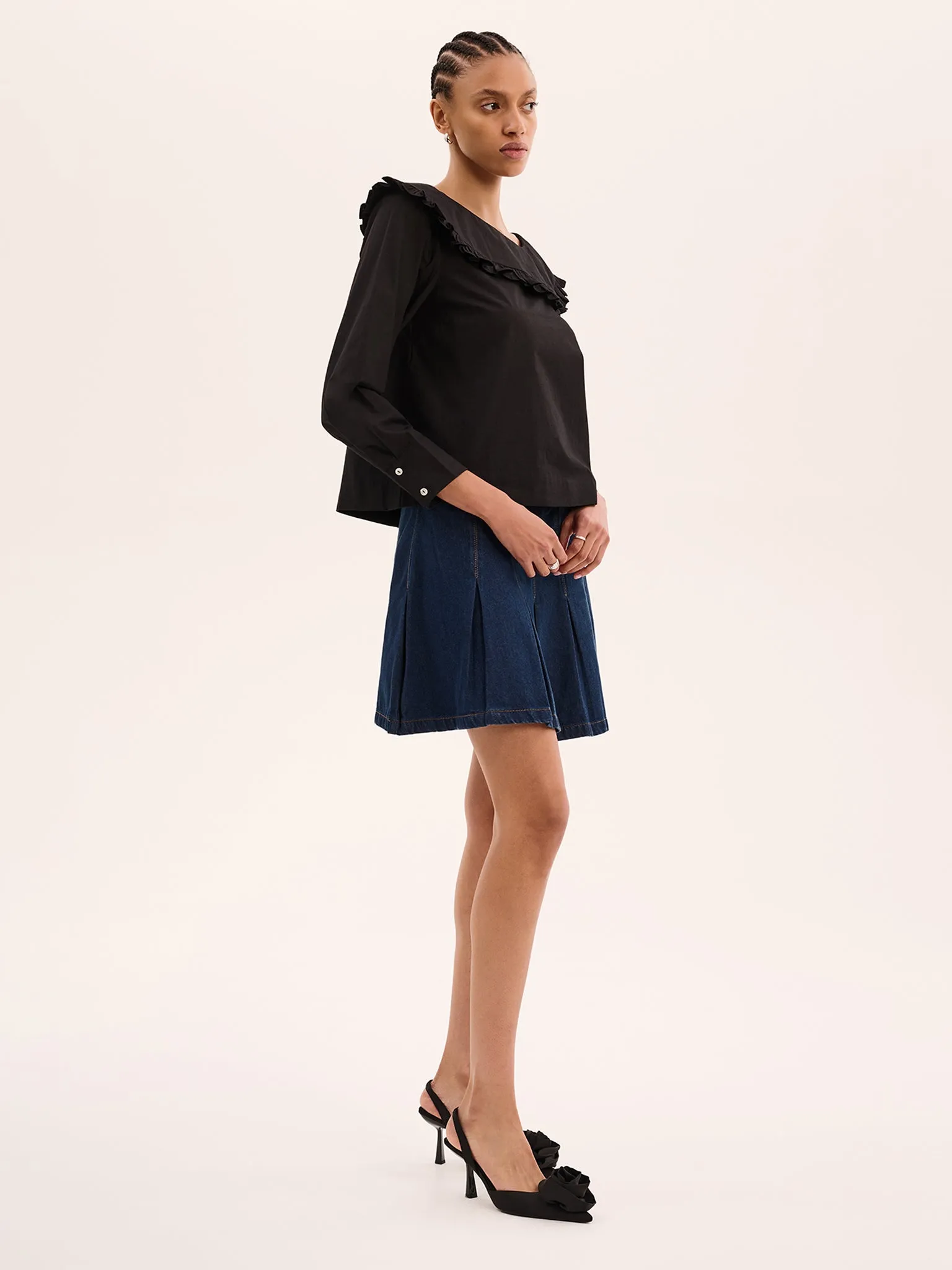 Briony Blouse in Black
