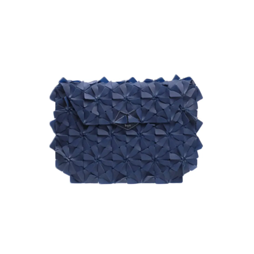 BYO WARRIOR CLUTCH IN INDIGO BLUE BLUE