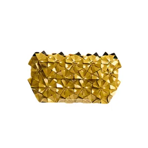 BYO WARRIOR MINI CLUTCH IN GOLD