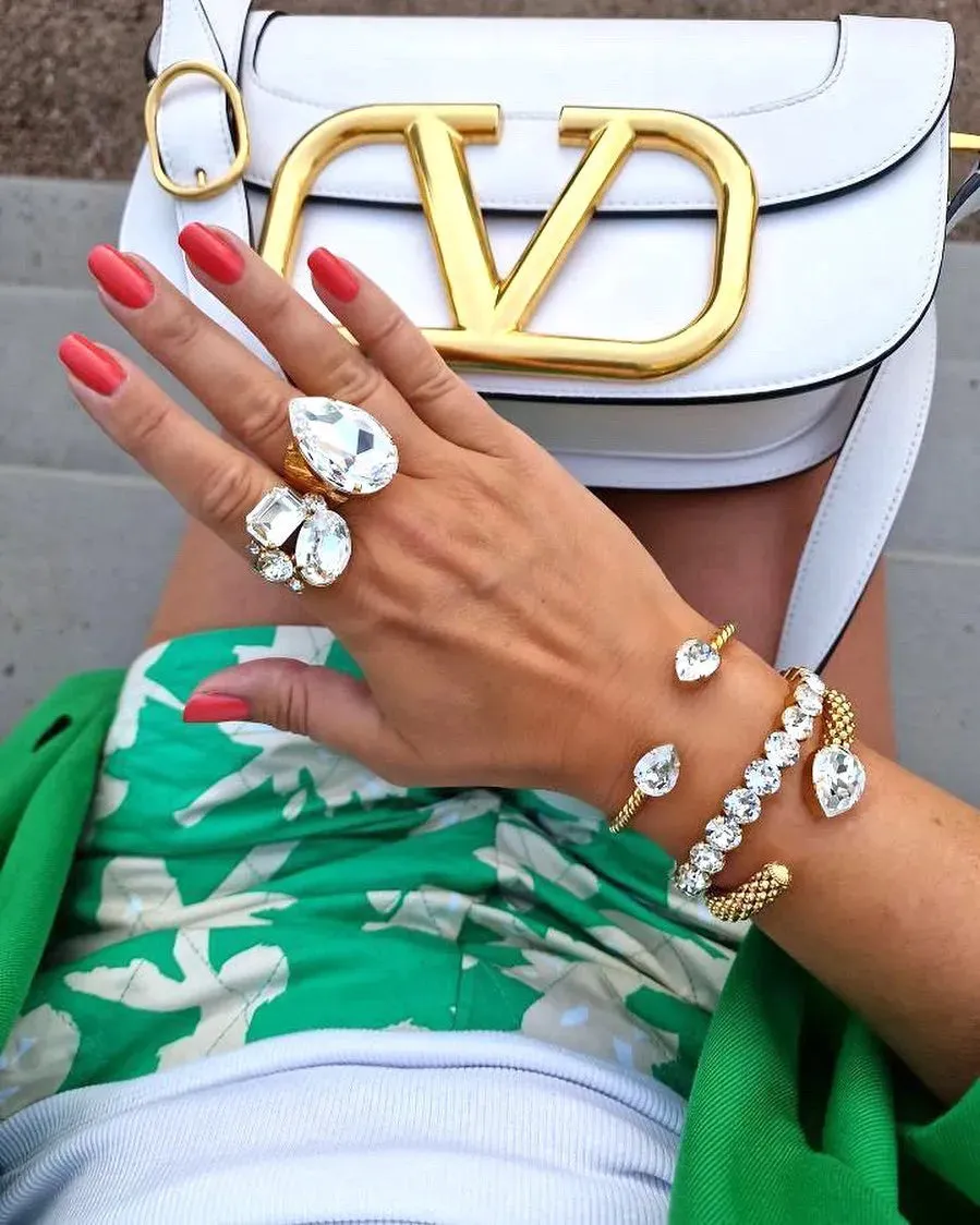 Caroline Svedbom Crystal Carolina Ring