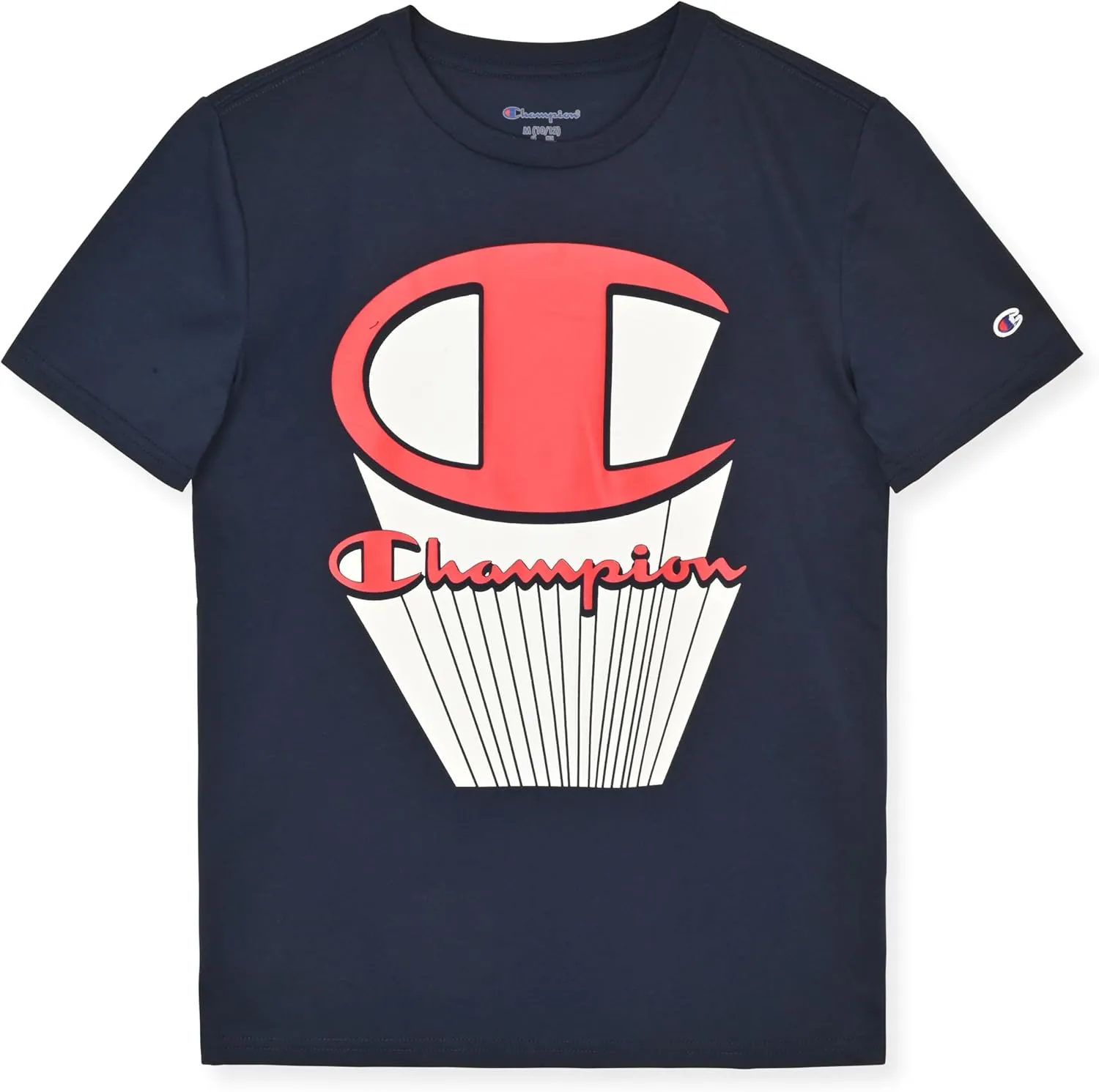 Champion Boys Tee Shirts 2 Pack Short Sleeve T-Shirts for Boys in Sizes 4-18
