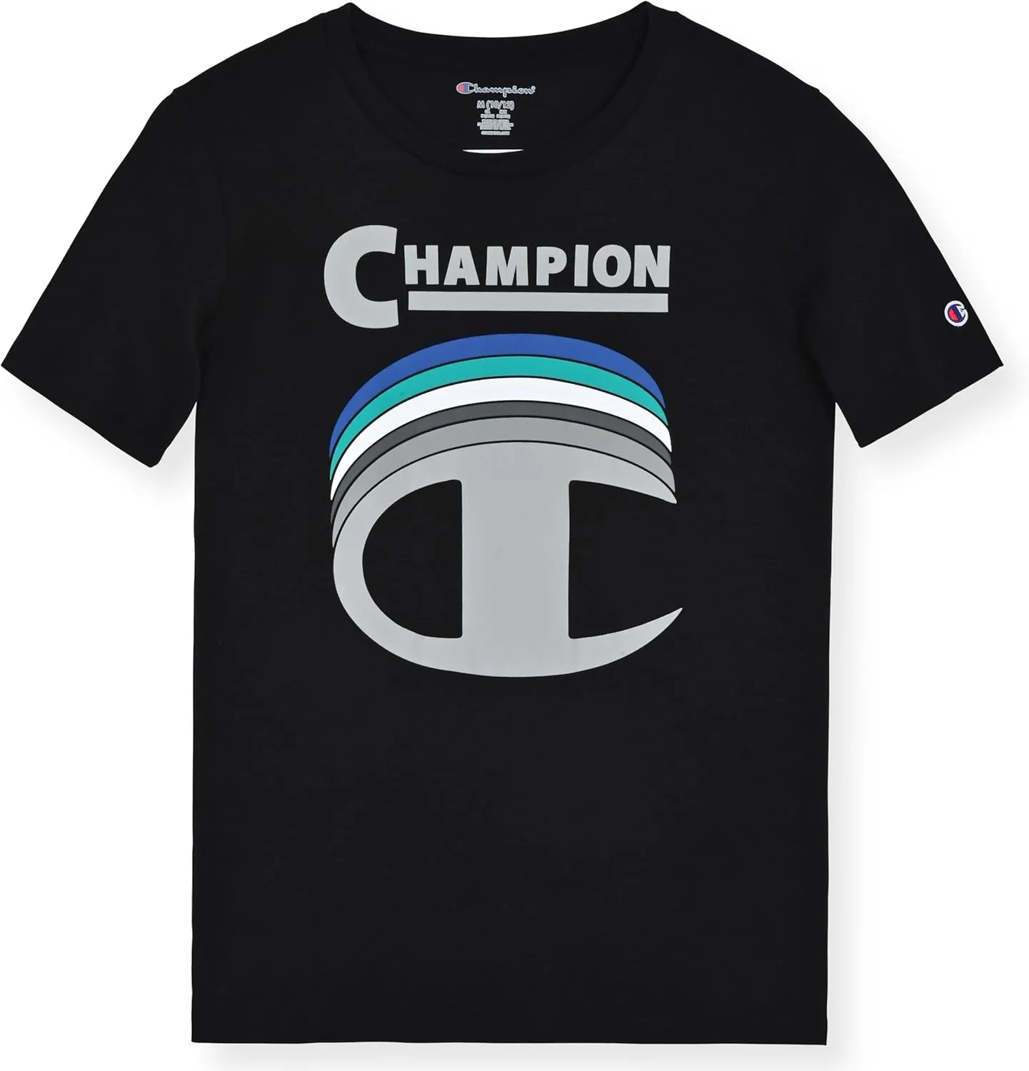 Champion Boys Tee Shirts 2 Pack Short Sleeve T-Shirts for Boys in Sizes 4-18