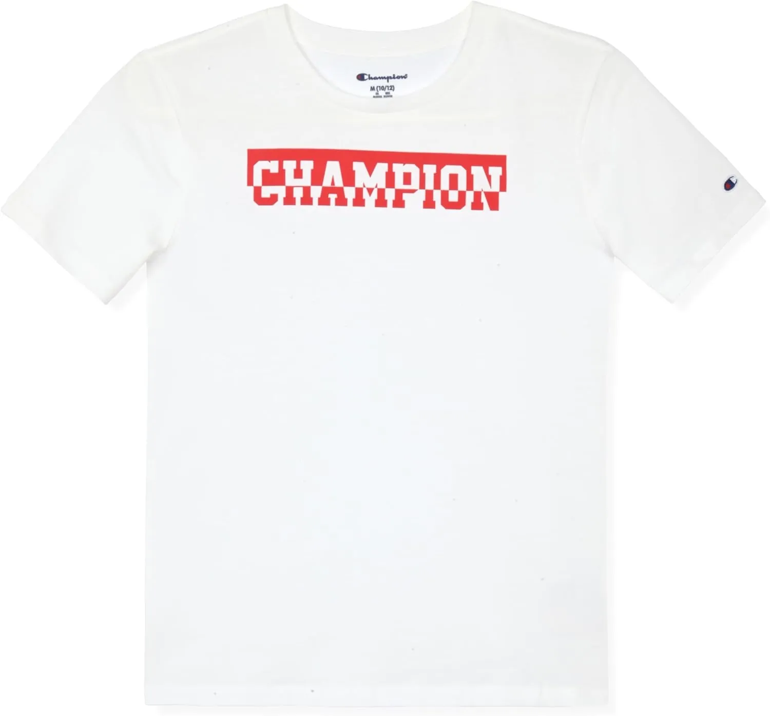 Champion Boys Tee Shirts 2 Pack Short Sleeve T-Shirts for Boys in Sizes 4-18
