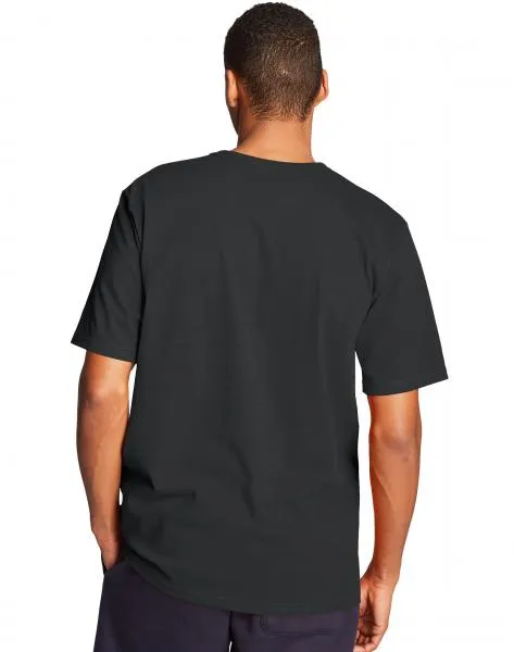 CHAMPION - Men - Floss Stitch C Tee - Black