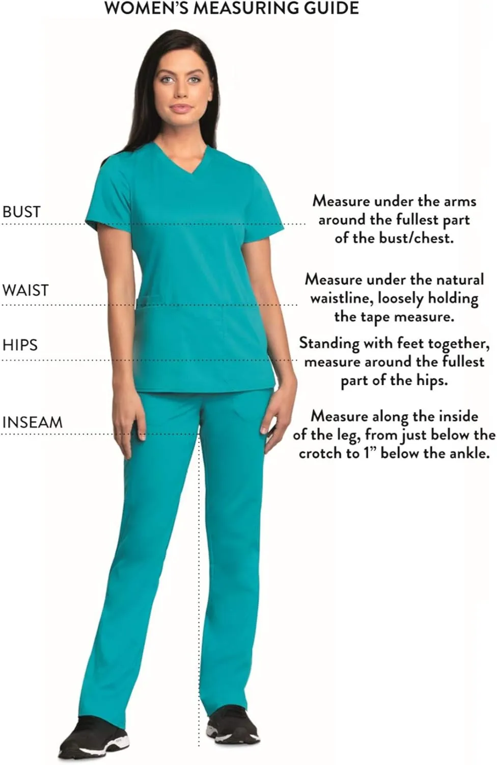 Cherokee Scrub Jackets For Woman, Snap Front with 3 Pockets & 2 way Stretch - WW310
