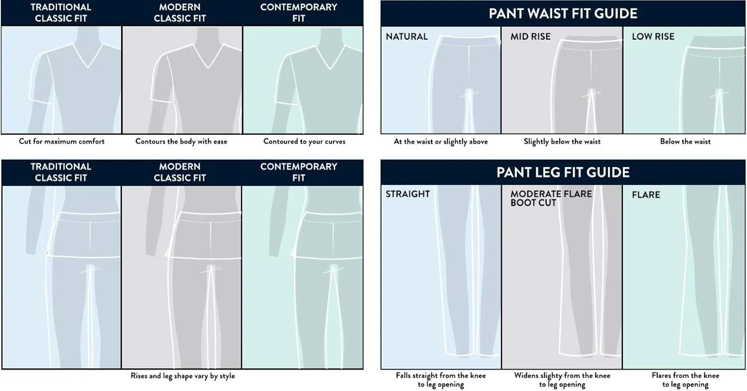 Cherokee Scrub Jackets For Woman, Snap Front with 3 Pockets & 2 way Stretch - WW310