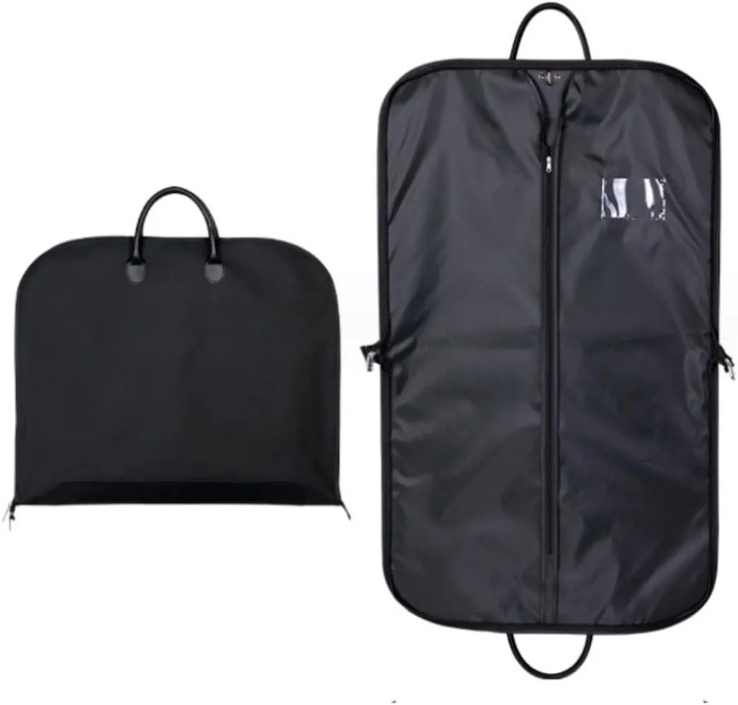 Clothes Cover 2pcs 40" Garment Bags Travel Foldable Suit Bags Hanging Clothes Bag with Handles Suit Bags (Color : C, Size : 60 * 100cm)