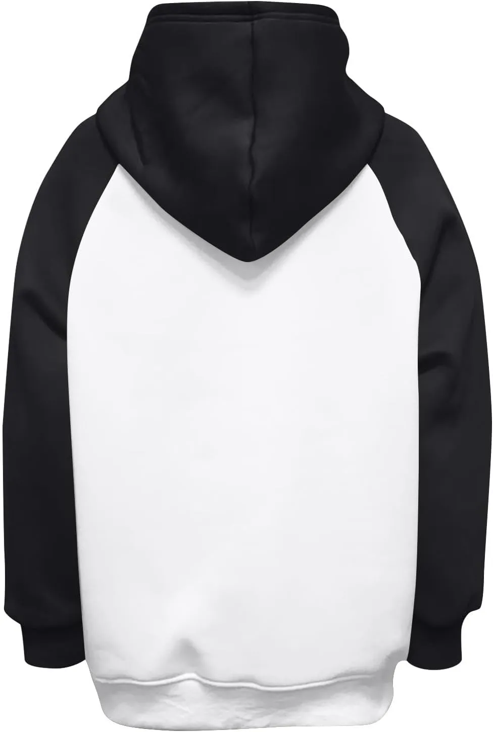 Color Block Hoodies for Women Trendy Oversized Raglan Sweatshirts Lightweight Fleece Cute Hoodies with Pockets
