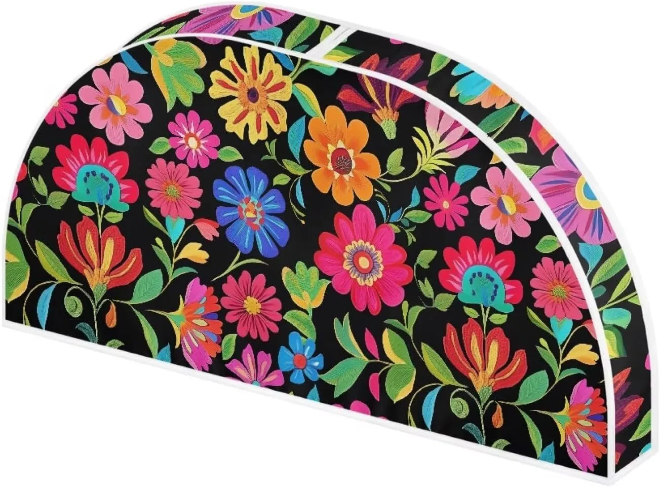 Colourful Flowers Garment Bags for Travel Bag Hanger for Closet Washable Portable for Travel Hotel