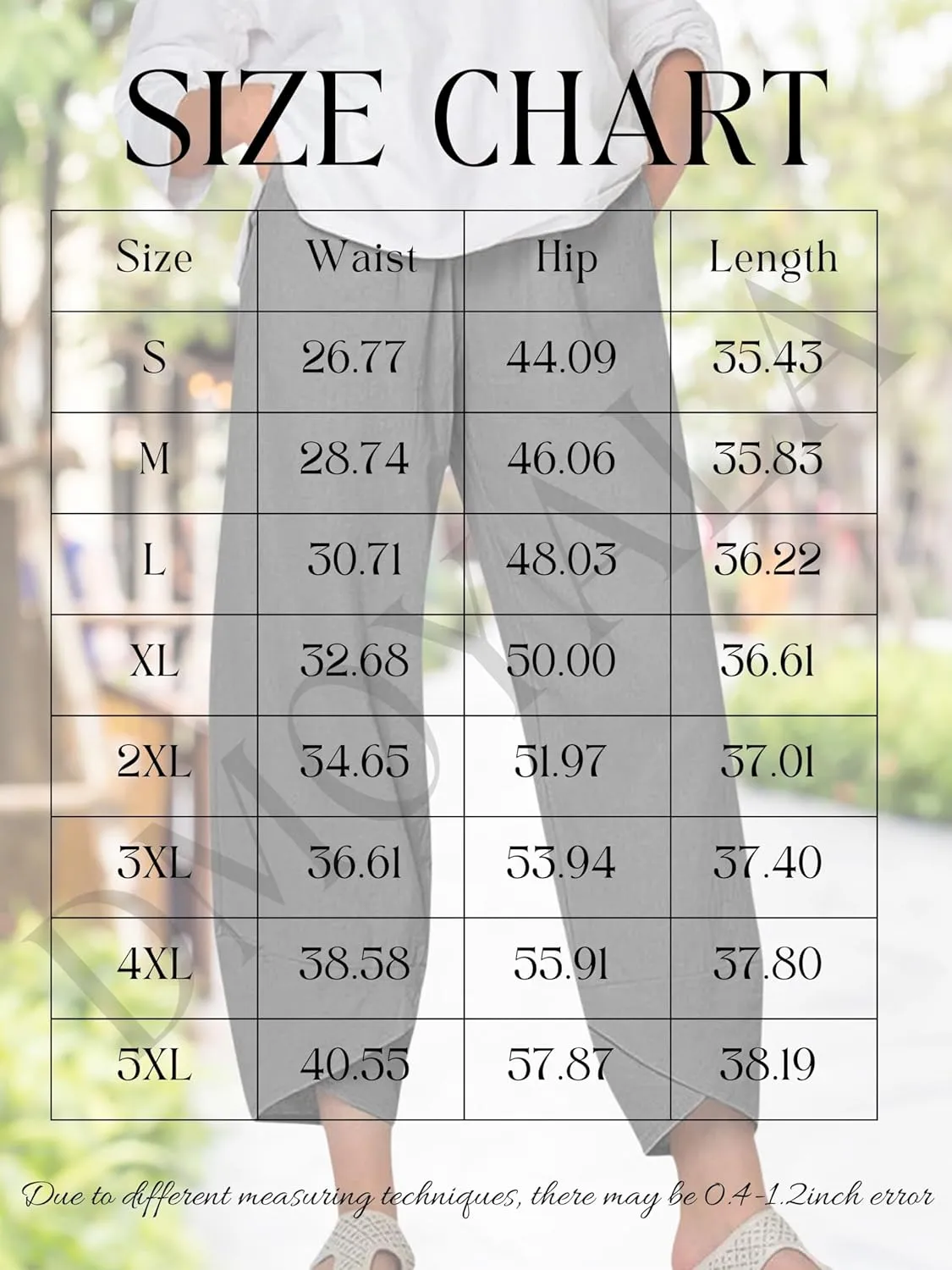 Cotton Linen Pants Women Summer Plus Size Boho Pants 2025 Lightweight Hight Waist Linen Vacation Beach Pants Pockets