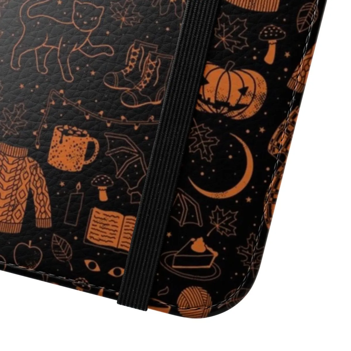 Cozy Autumn Nights Phone Case: Spooky Halloween Vibes