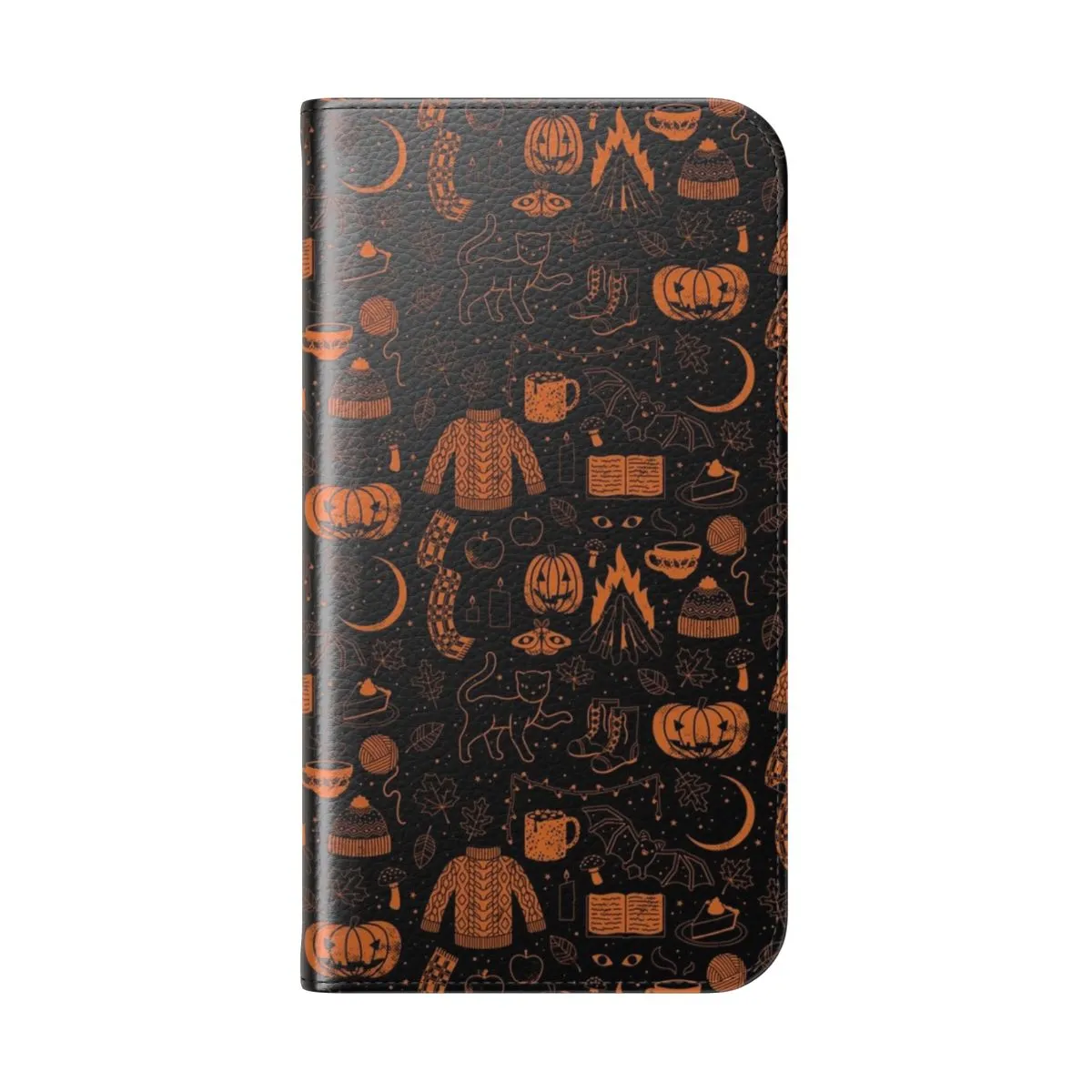 Cozy Autumn Nights Phone Case: Spooky Halloween Vibes