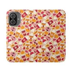 Cozy Pumpkin Spice Phone Case for Fall