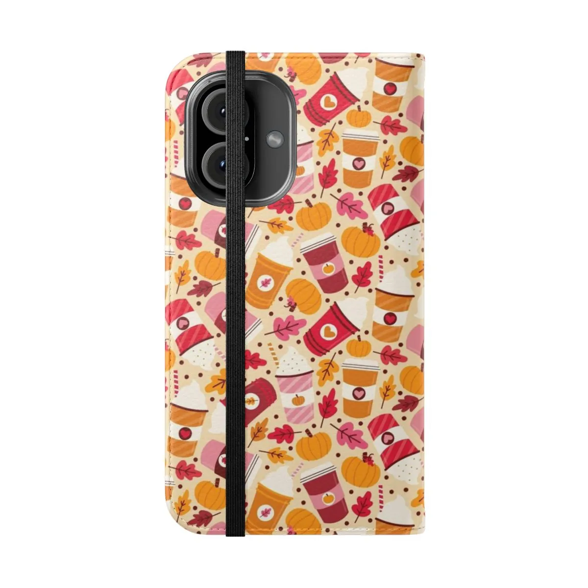Cozy Pumpkin Spice Phone Case for Fall